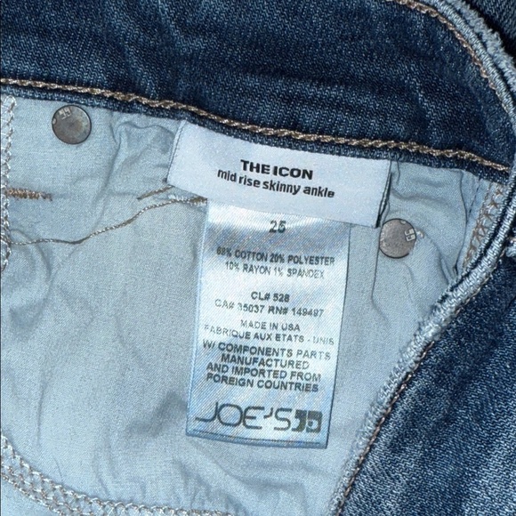 Joe's Jeans Women's Skinny Denim - Picture 3 of 7
